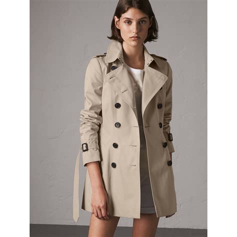 burberry short trench coat women|burberry women's trench coat sale.